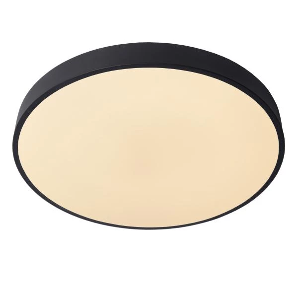 Lucide UNAR - Flush ceiling light - Ø 49,5 cm- LED 3 StepDim - 1x36W 2700K - Black - detail 1